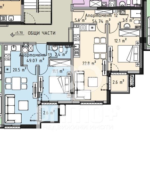 À venda  1 quarto Sofia , Vitocha , 59 m² | 35658892 - imagem [10]