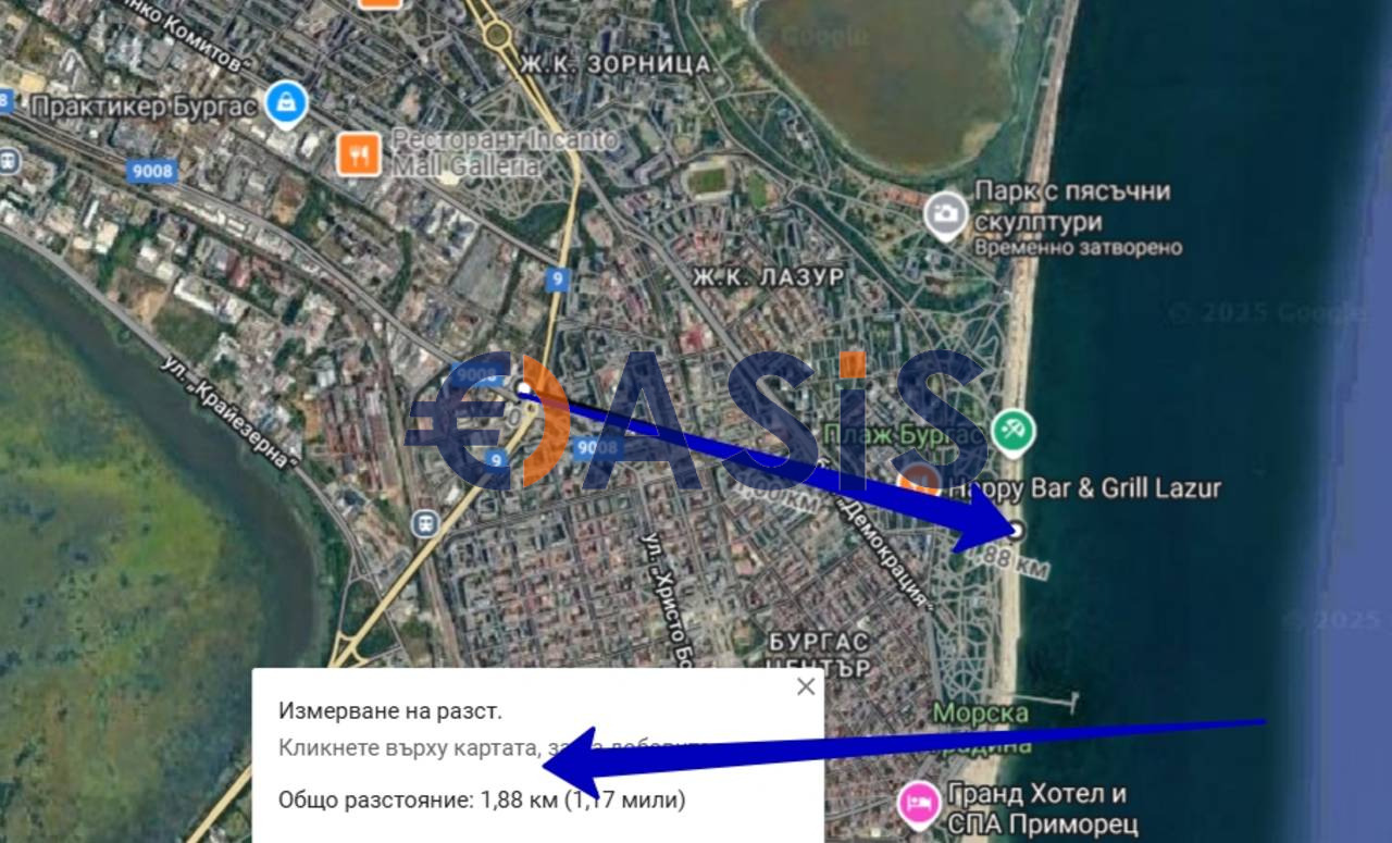 Продава 3-СТАЕН, гр. Бургас, Център, снимка 10 - Апартаменти - 53970177