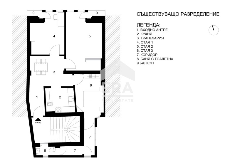Продава 3-СТАЕН, гр. София, Център, снимка 10 - Апартаменти - 56118304