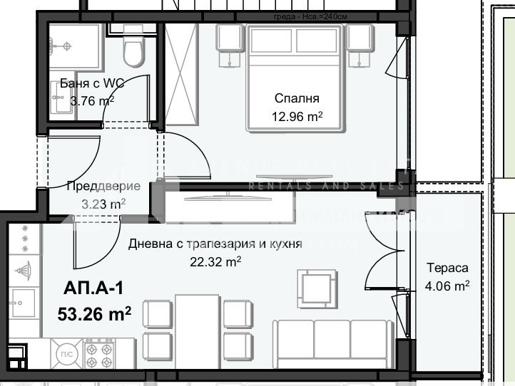 Продава 2-СТАЕН, гр. Пловдив, Христо Смирненски, снимка 2 - Апартаменти - 52498999