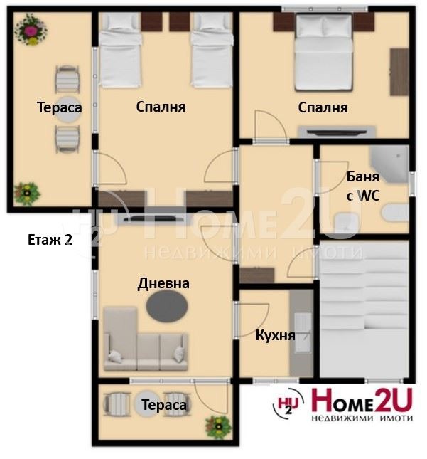 Продава КЪЩА, гр. Бургас, с. Маринка, снимка 7 - Къщи - 52731050