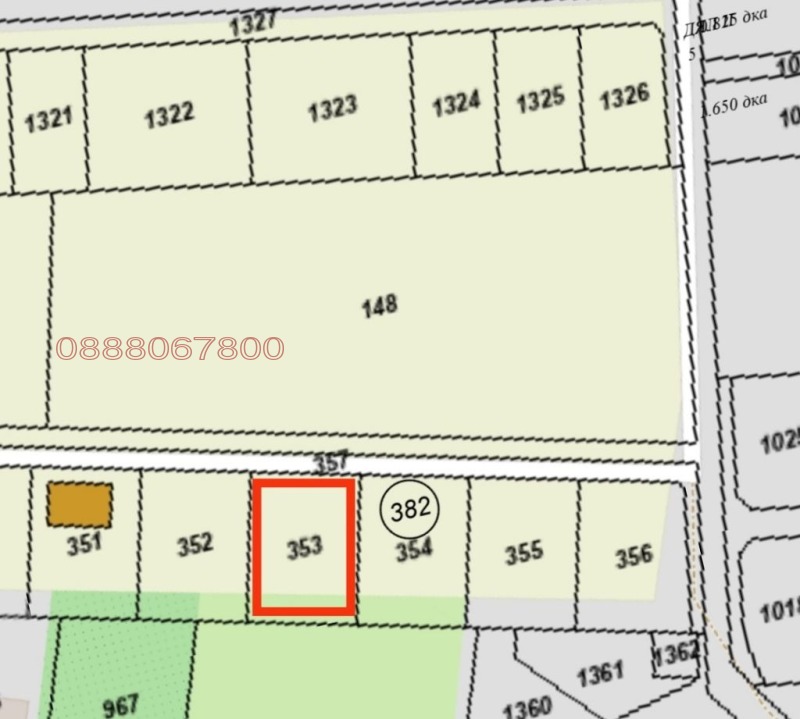 Продава ПАРЦЕЛ, гр. Пловдив, Беломорски, снимка 3 - Парцели - 52893550