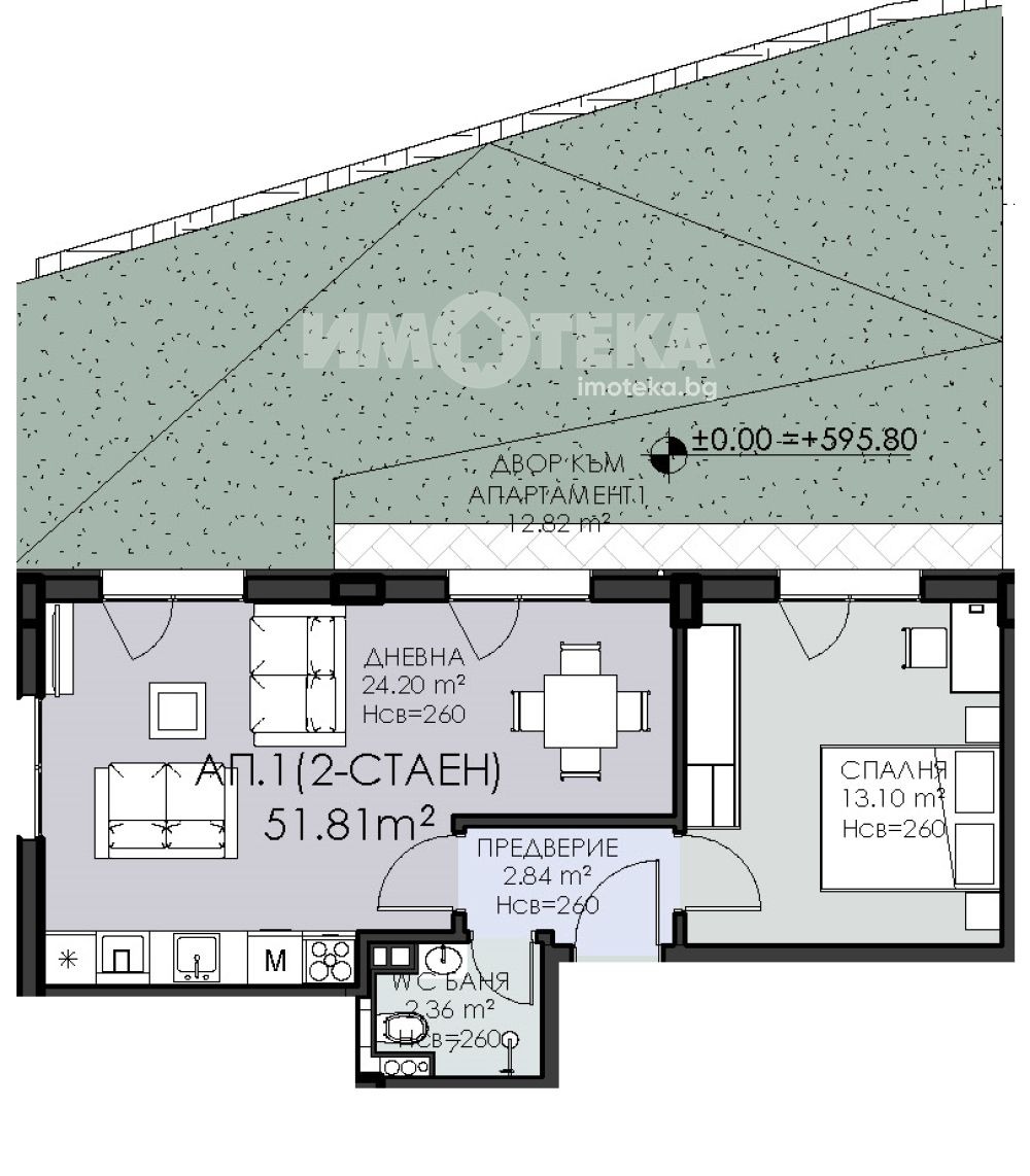 Продава 2-СТАЕН, гр. София, Овча купел, снимка 4 - Апартаменти - 54506970