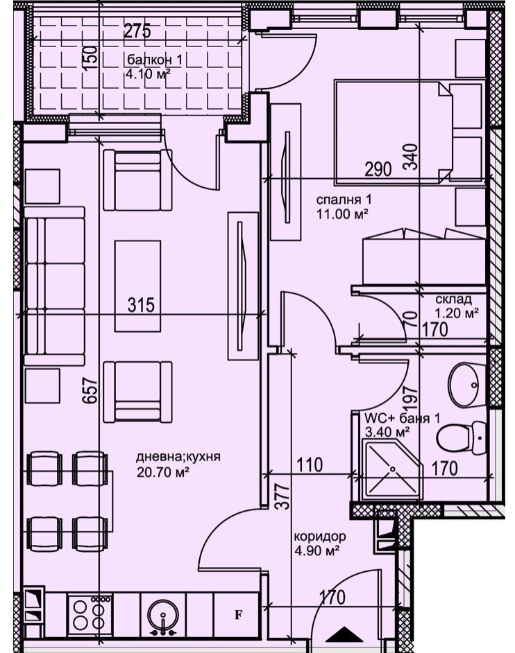 Продава 2-СТАЕН, гр. Пловдив, Кършияка, снимка 1 - Aпартаменти - 47502692