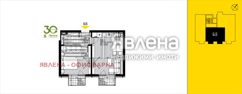 Продава 2-СТАЕН, гр. Варна, Бриз, снимка 8 - Aпартаменти - 47897882