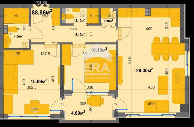 Zu verkaufen  2 Schlafzimmer Sofia , Owtscha kupel , 100 qm | 95576113 - Bild [6]