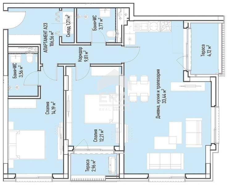 Продава 3-СТАЕН | Imot.bg — изображение 4
