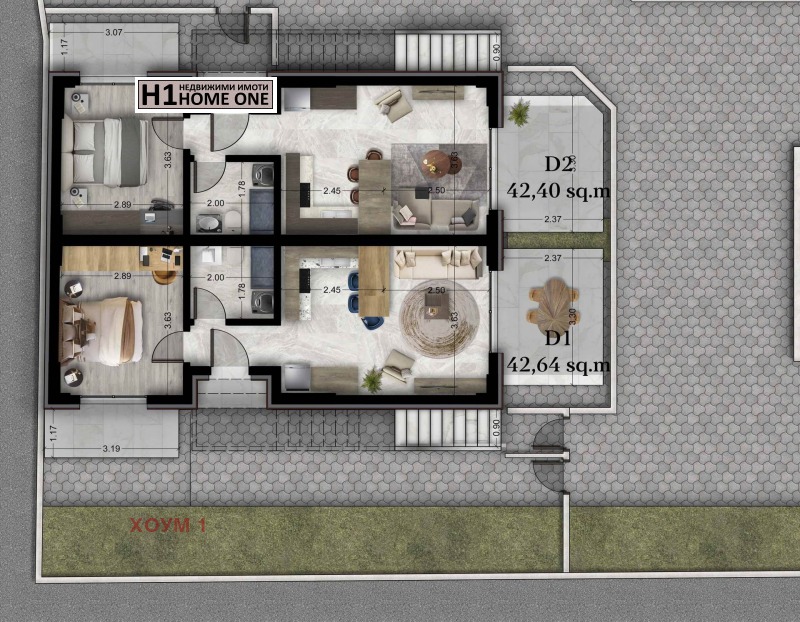 Продава 2-СТАЕН, Извън страната, област Извън страната, снимка 4 - Aпартаменти - 47294434