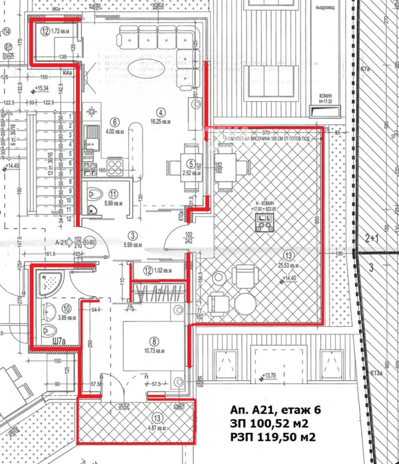 Na prodej  2 ložnice Sofia , Ovča kupel , 133 m2 | 68977102 - obraz [3]