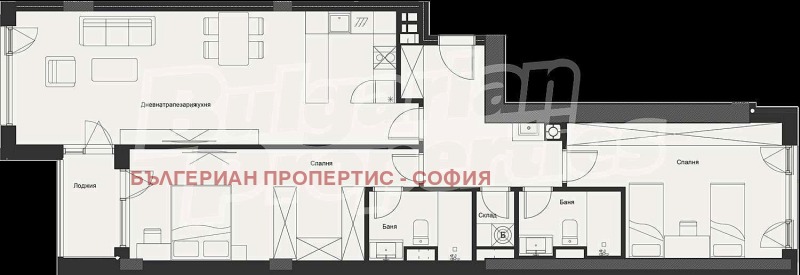 In vendita  2 camere da letto Sofia , Krastova vada , 150 mq | 59495878 - Immagine [11]