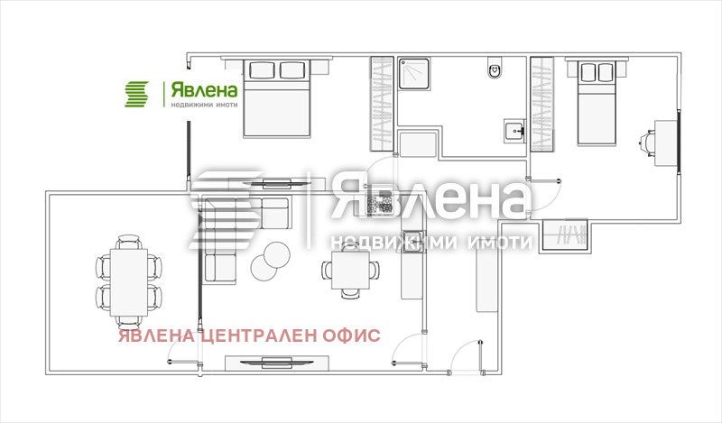 Продава 3-СТАЕН, гр. София, Малинова долина, снимка 15 - Апартаменти - 54513496