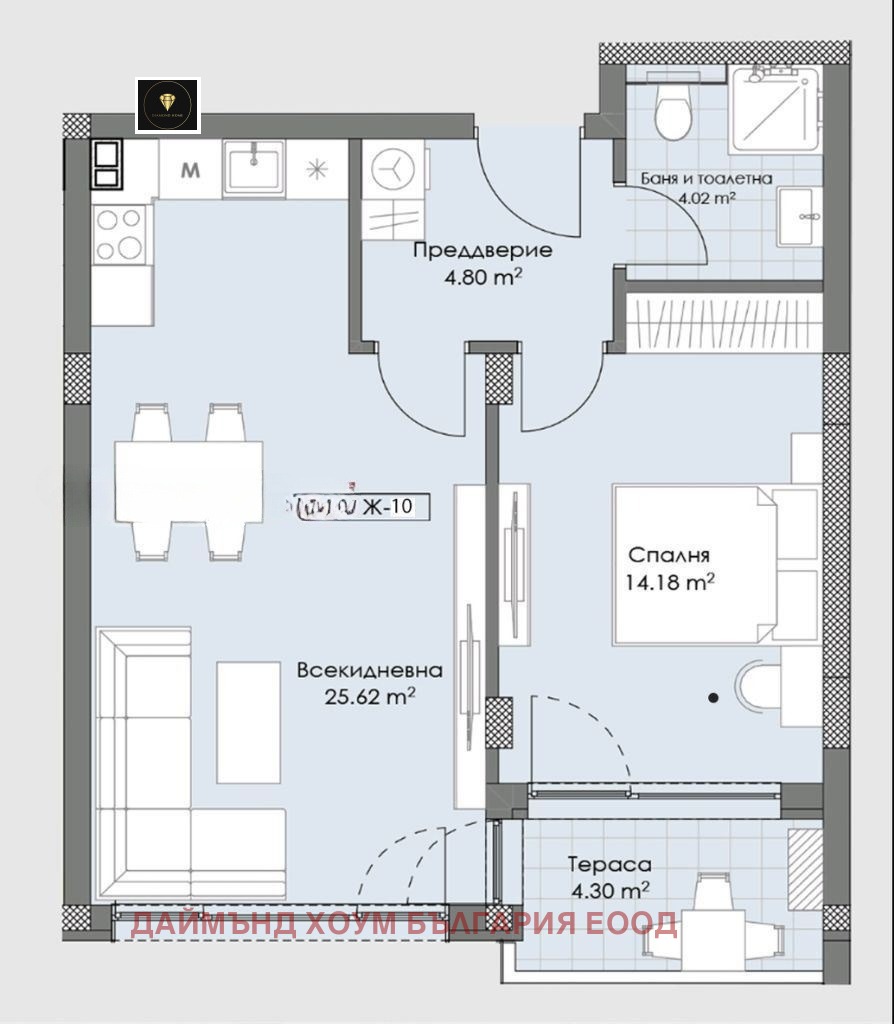 Продава 2-СТАЕН, гр. Пловдив, Остромила, снимка 2 - Апартаменти - 49481131