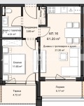 Продава 2-СТАЕН, град Пловдив, Остромила • 89943 € / 175913.22 лв. • 48129457 4