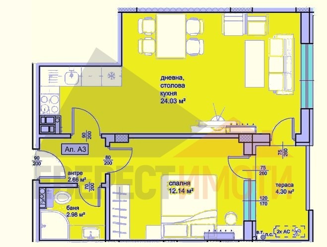 Продается  1 спальня Пловдив , Христо Смирненски , 65 кв.м | 47149092 - изображение [9]