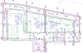 Продава 3-стаен град Русе Център - [1] 