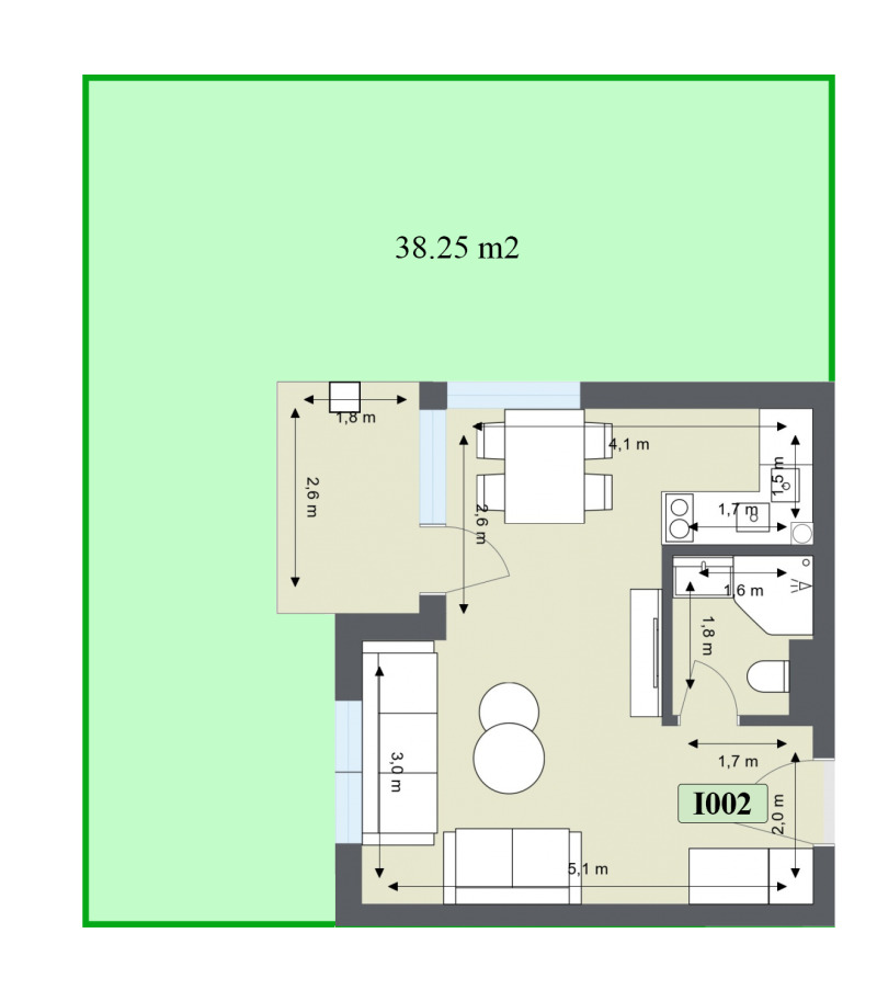 Продава  1-стаен област Благоевград , гр. Банско , 75 кв.м | 50179948 - изображение [2]