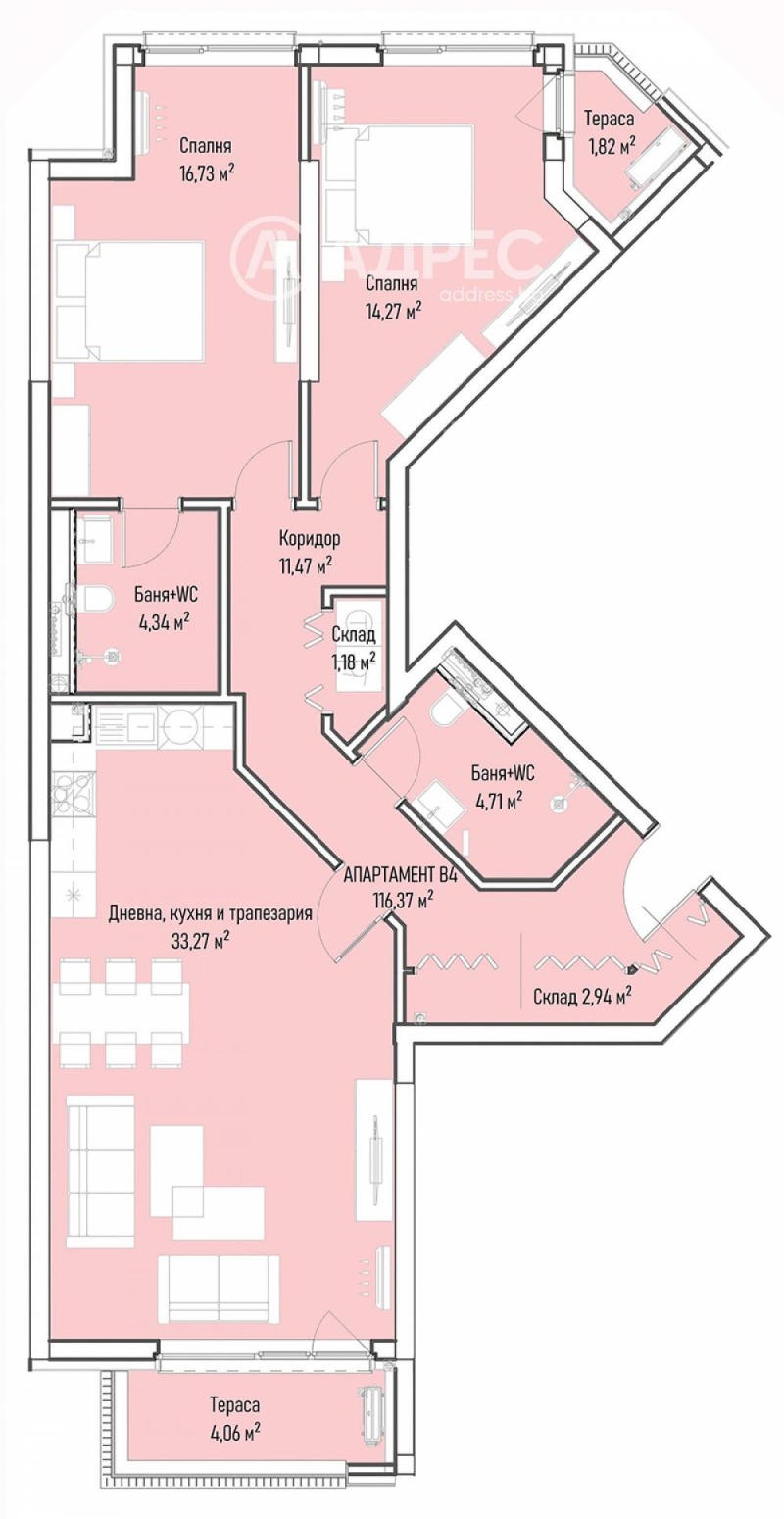 Продава  3-стаен град София , Младост 4 , 148 кв.м | 87614280