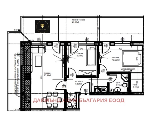 In vendita  2 camere da letto Plovdiv , Komatevski vazel , 130 mq | 49675411 - Immagine [2]
