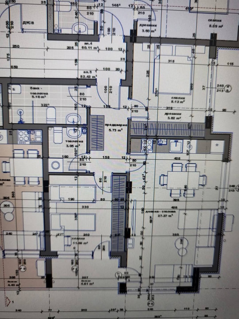 Satılık  2 yatak odası Stara Zagora , Jeleznik - centar , 110 metrekare | 57860214 - görüntü [3]