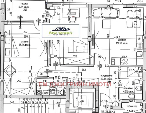 Продаја  2 спаваће собе Софија , Малинова долина , 100 м2 | 90781204 - слика [2]