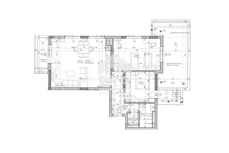 Продава 3-СТАЕН, гр. София, Дружба 2, снимка 2 - Апартаменти - 53914421