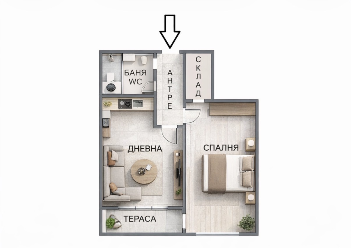 Продава 2-СТАЕН, гр. София, Стрелбище, снимка 8 - Апартаменти - 53994209