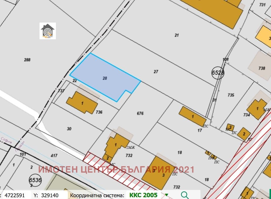 Продава ПАРЦЕЛ, гр. София, с. Панчарево, снимка 3 - Парцели - 56198139