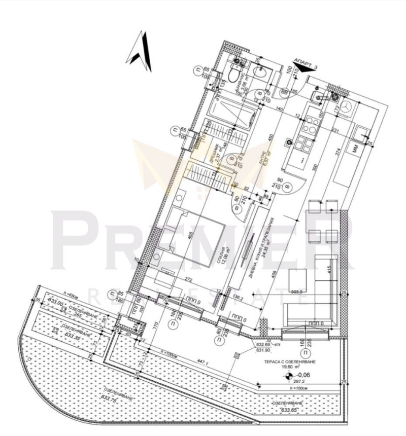 Till salu  1 sovrum Sofia , Bojana , 91 kvm | 40169199 - bild [2]