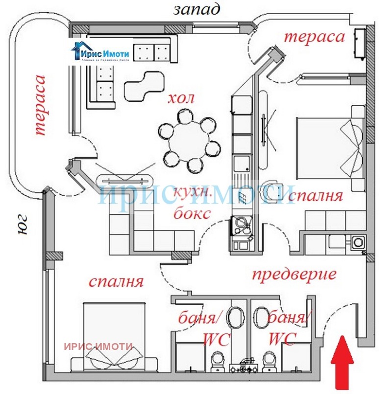Satılık  2 yatak odası Sofia , Malinova dolina , 127 metrekare | 86849683 - görüntü [8]