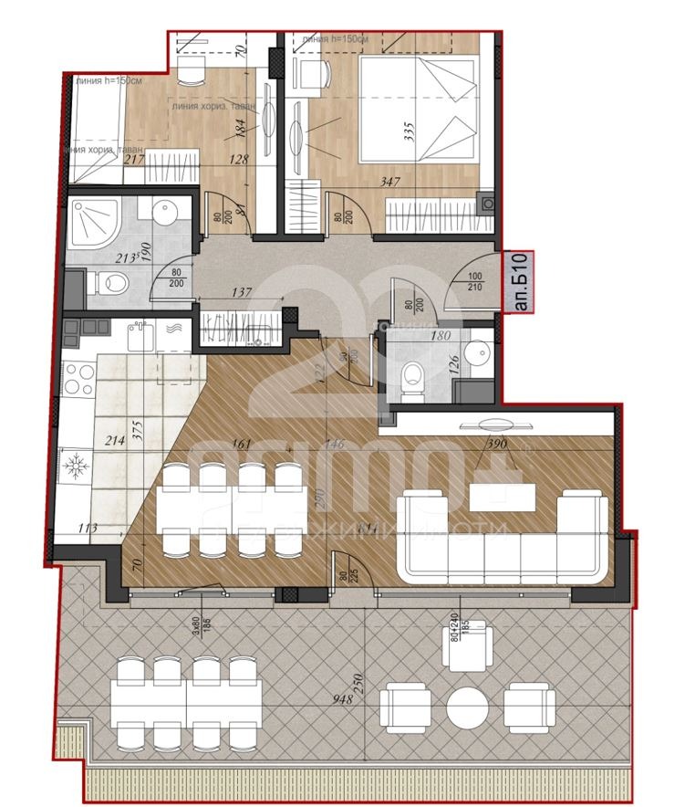 Продава 3-СТАЕН, гр. София, Кръстова вада, снимка 3 - Апартаменти - 54065887