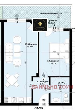 Til salg  1 soveværelse Plovdiv , Ostromila , 81 kvm | 67452738 - billede [2]