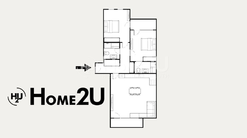 Zu verkaufen  2 Schlafzimmer Plowdiw , Kameniza 2 , 112 qm | 37912357 - Bild [7]