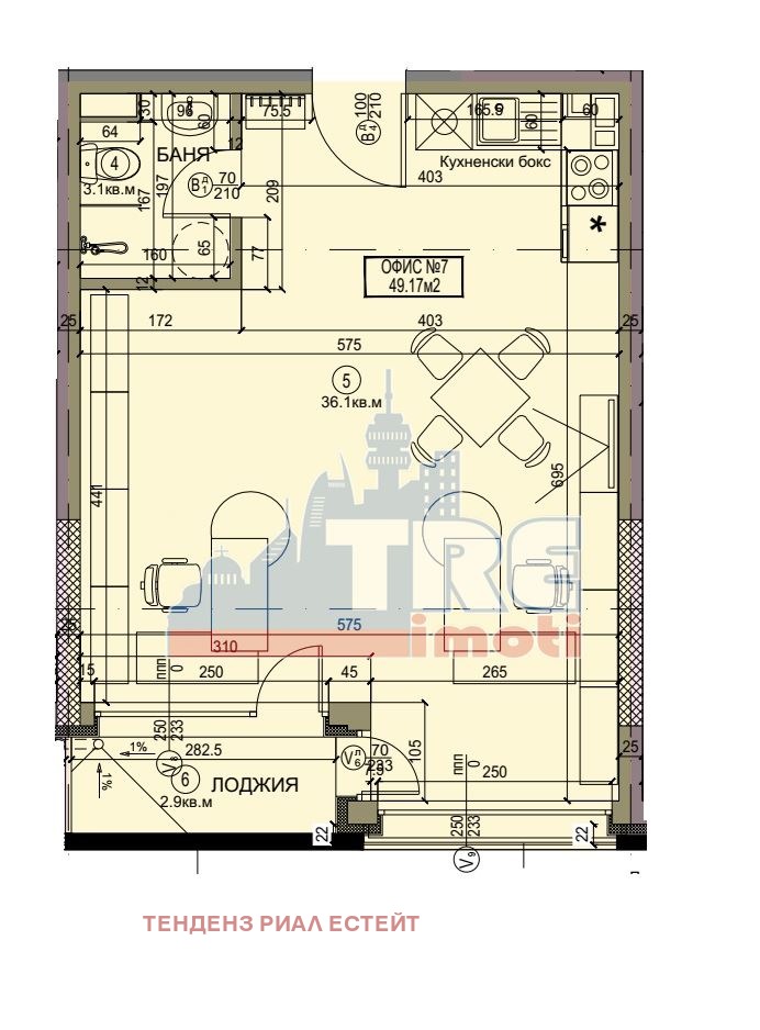 Na sprzedaż  1 sypialnia Sofia , Bakston , 63 mkw | 13178758 - obraz [2]