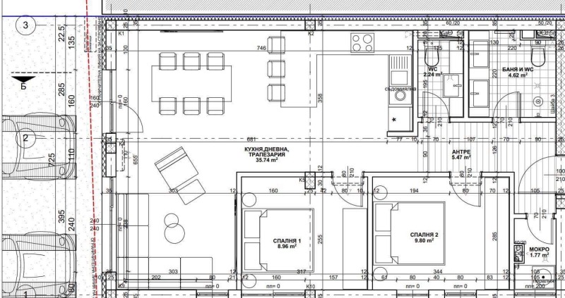 Продава 3-СТАЕН, гр. София, Овча купел, снимка 10 - Aпартаменти - 48320581