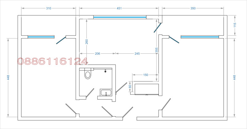 Продава 3-СТАЕН, гр. София, Изток, снимка 1 - Aпартаменти - 49129972