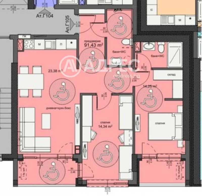 Продава 3-СТАЕН, гр. Бургас, Изгрев, снимка 3 - Апартаменти - 52301068