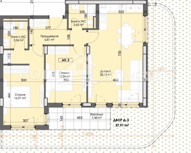 На продаж  2 спальні Пловдив , Тракия , 107 кв.м | 68311426 - зображення [11]