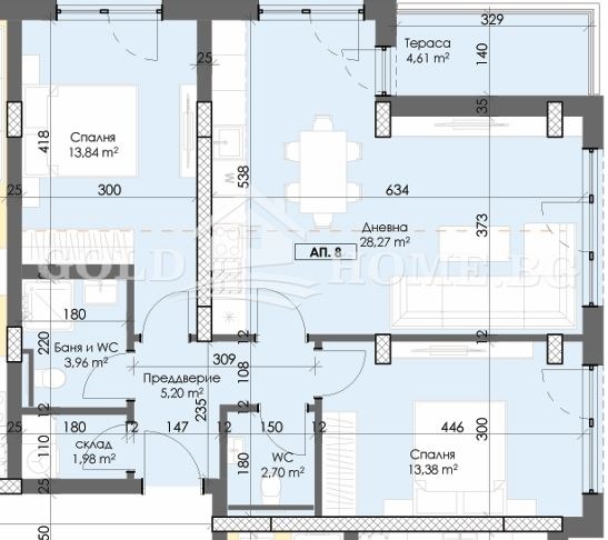 Zu verkaufen  2 Schlafzimmer Plowdiw , Trakija , 107 qm | 68311426 - Bild [3]