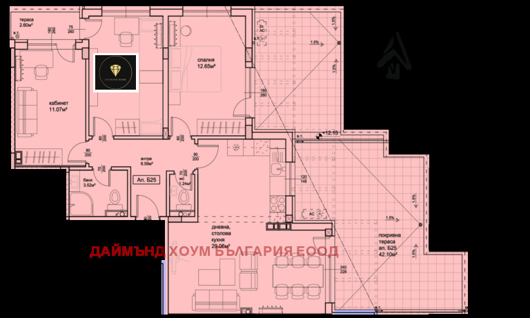 Продава 4-СТАЕН, гр. Пловдив, Пещерско шосе, снимка 2 - Aпартаменти - 48064831