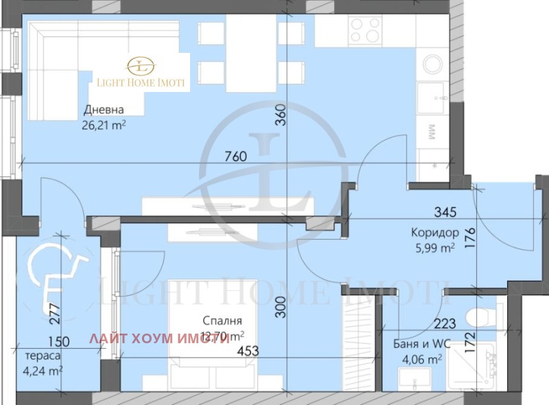 In vendita  1 camera da letto Plovdiv , Karshiiaka , 74 mq | 84694076 - Immagine [5]