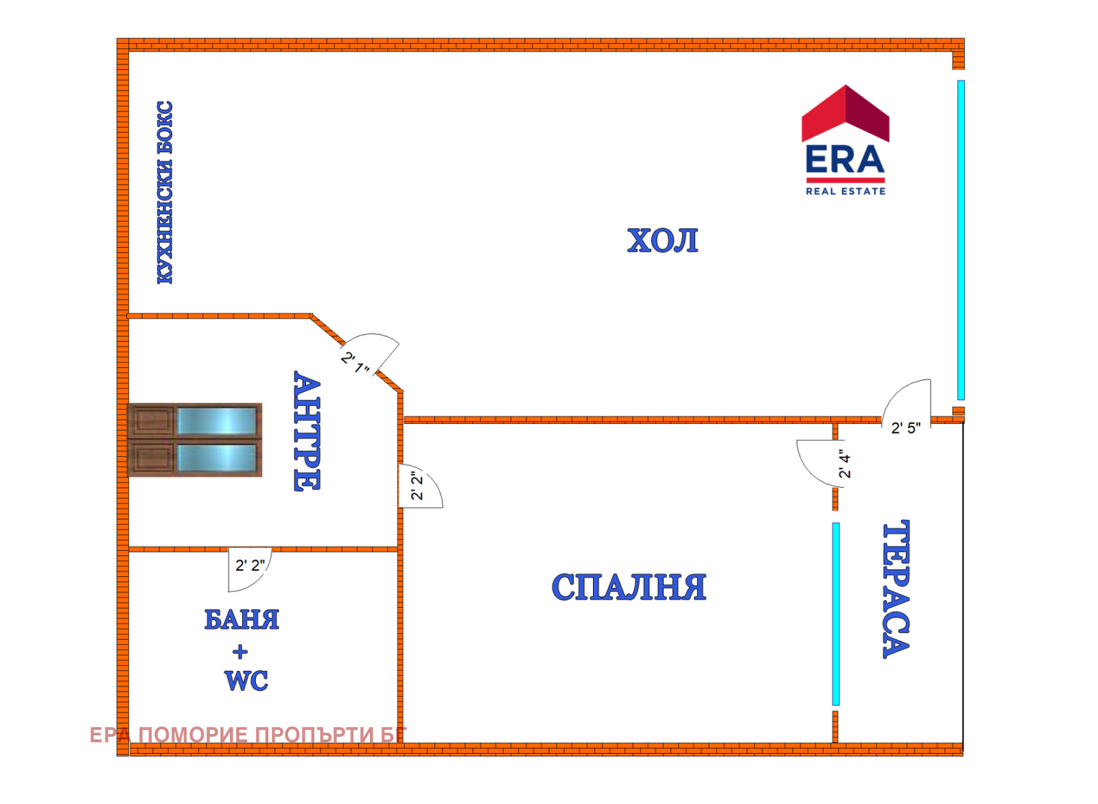 Продава 2-СТАЕН, гр. Поморие, област Бургас, снимка 9 - Апартаменти - 53606698