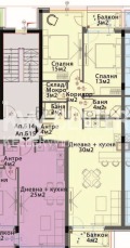 Продава 3-СТАЕН, гр. София, Модерно предградие, снимка 2