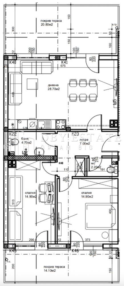 Продава  3-стаен град Пловдив , Беломорски , 137 кв.м | 80363714 - изображение [2]