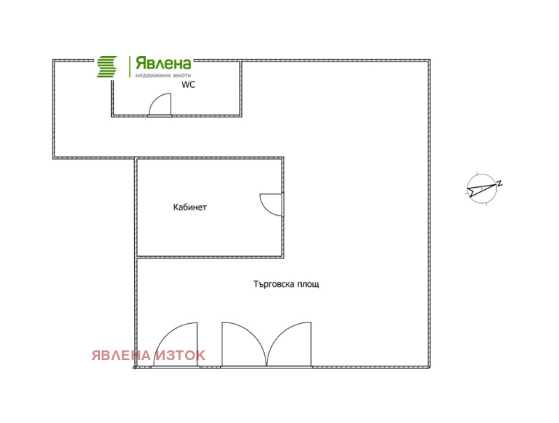 Продава МАГАЗИН, гр. София, Център, снимка 2 - Магазини - 53428571