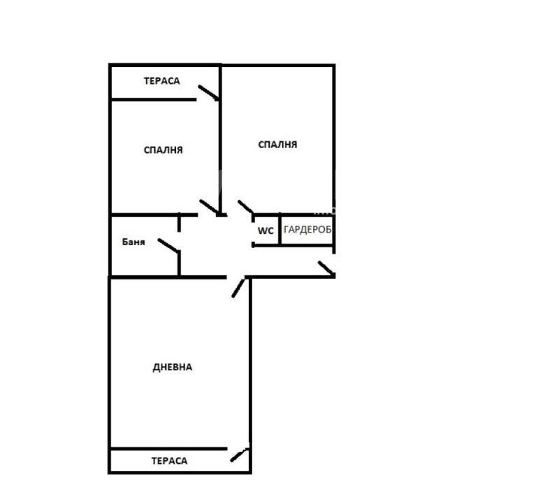 Продава 3-СТАЕН, гр. София, Кръстова вада, снимка 3 - Апартаменти - 52873127