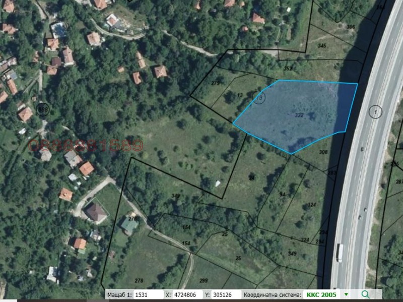For Sale  Plot region Pernik , Golemo Buchino , 3300 sq.m | 67903435 - image [2]