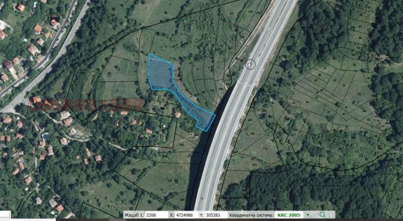 For Sale  Plot region Pernik , Golemo Buchino , 3300 sq.m | 67903435 - image [3]