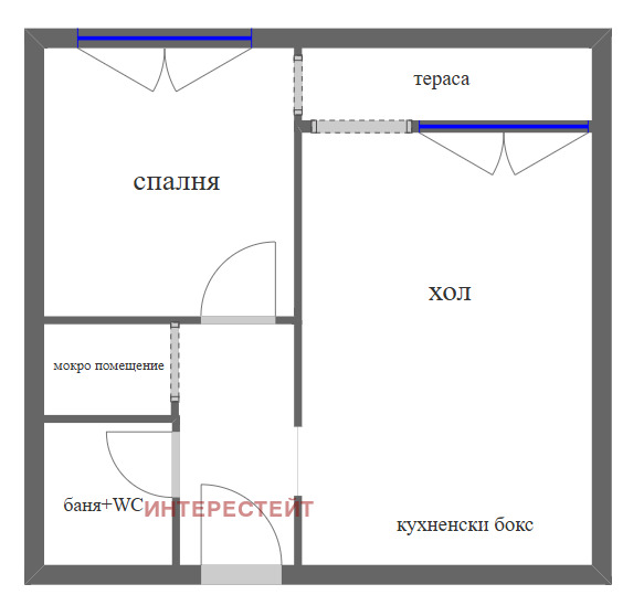 Продава  2-стаен град Бургас , Изгрев , 67 кв.м | 99235165 - изображение [11]