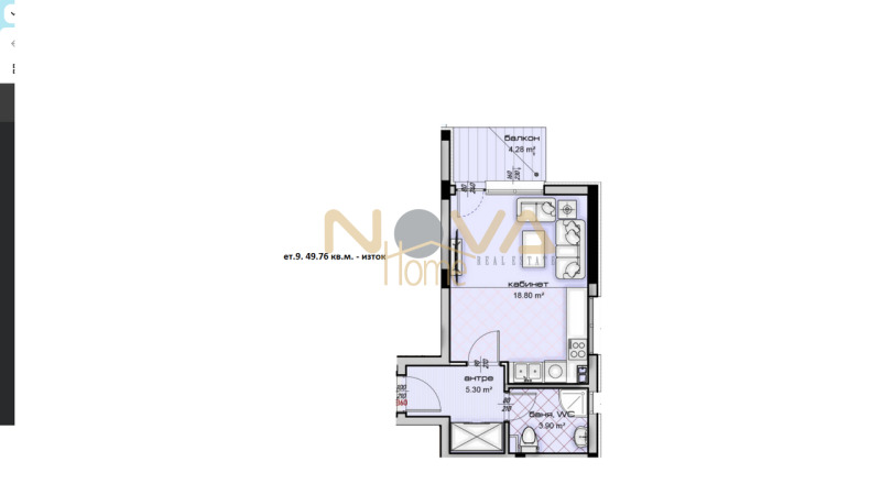 For Sale  Studio Varna , Kaysieva gradina , 50 sq.m | 29792995 - image [2]