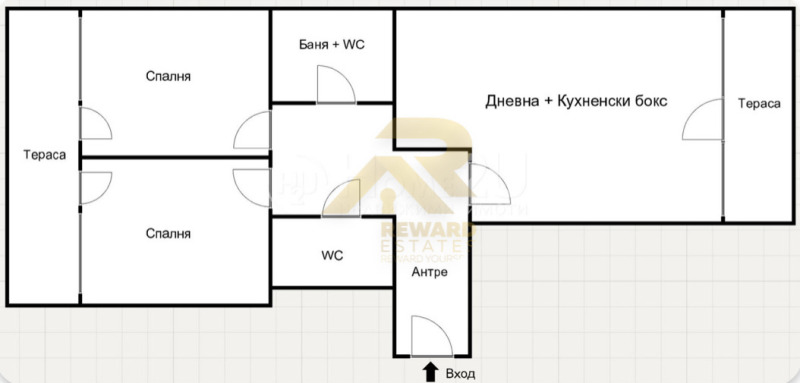 Продава 3-СТАЕН, гр. София, Хладилника, снимка 1 - Aпартаменти - 48066914